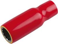 KS Tools 117.1096 3/8\" dop met veiligheidsisolatie, lang, 16 mm