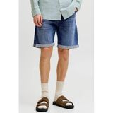 JACK & JONES JEANS INTELLIGENCE JJIRICK JJCADE regular short medium blue denim