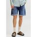 JACK & JONES JEANS INTELLIGENCE JJIRICK JJCADE regular short medium blue denim