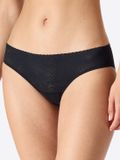 Schiesser Invisible Soft Lace Rioslip voor dames, zwart, maat M
