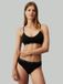 Calvin Klein dames naturals light lined triangle bralette zwart