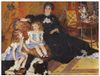 Renoir Tableau décoratif, bois, 80x60 cm