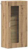 vidaXL Kast Eiken Bewerkt Hout