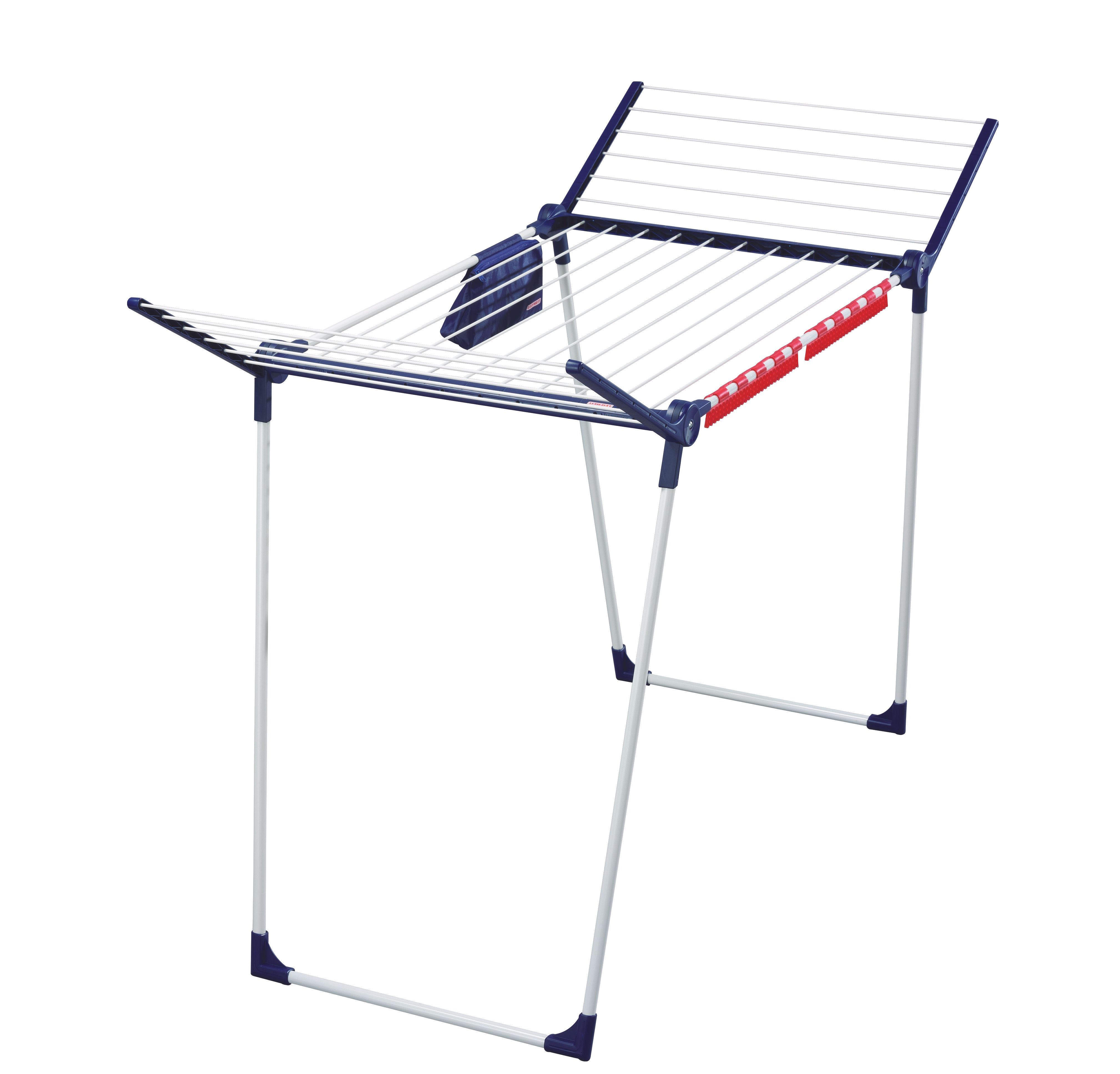 Leifheit Pegasus 180 Plus Staand droogrek - Blauw, Zilver