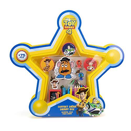 Disney CTOY002 Toy Story 4 Sheriff Activiteiten Box, Multi kleuren