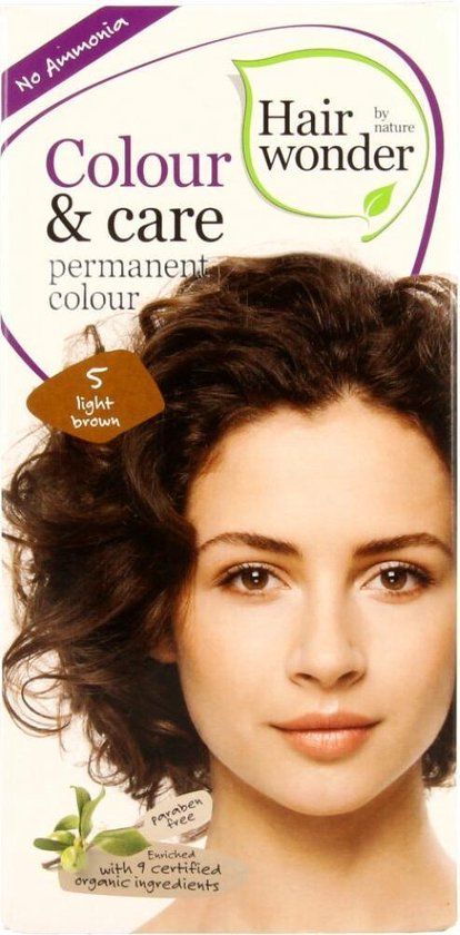 Hairwonder Colour & Care 5 - Light Brown - 100ml