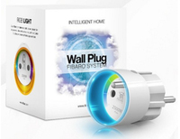 Fibaro Wall Plug - Type E - Slimme stekker met energiemeting - Z-Wave - Wit