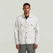 G-Star Mosa Overshirt Heren L Katoen Beached Faded Clifton Blue