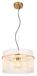 Globo 15698HM Hanglamp Goud Glas E27