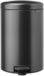 Brabantia NewIcon Prullenbak - 20 liter - Confident Grey