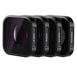 NEEWER 4 Pack Lens Filter ND Filter Kit Compatibel met GoPro Hero 12 11 10 9