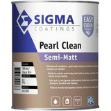 Sigma Pearl Clean Semi|Matt | Reinigbare Muurverf | 1 LTR | Wit