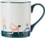Mikasa - Mok - Porselein - Met Print - 280ml