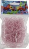 Rainbow Loom Elastiekjes - Rubber Bands Glitter Roze - 300 stuks