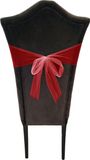 Merkloos / Sans marque Glitter tule stof - rood - 15 x 900 cm - hobbyartikelen/knutselspullen - gaatjesstof