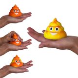 Poop-Emoji anti-stress ball met kleurverandering