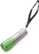 Merkloos Survival zaklamp LED - groen - compact formaat - preppen/outdoor/kamperen