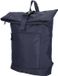 Enrico Benetti Luzern Rolltop Laptoprugzak met 17 inch Laptopvak - Rugzak 15 Liter - Navy Blauw