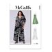 MCCALLS M8457A Misses' jumpsuit en sjerp A (S-M-L-XL-XXL)