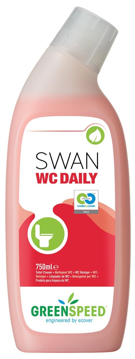GREENSPEED by ecover toiletreiniger Swan WC Daily dennenfris flacon van 750 ml