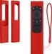 kwmobile hoes geschikt voor Samsung Smart TV TM2280e BN59-01385 / BN59-01386 / BN59-01391A - Silicone anti-slip hoes voor afstandsbediening in rood