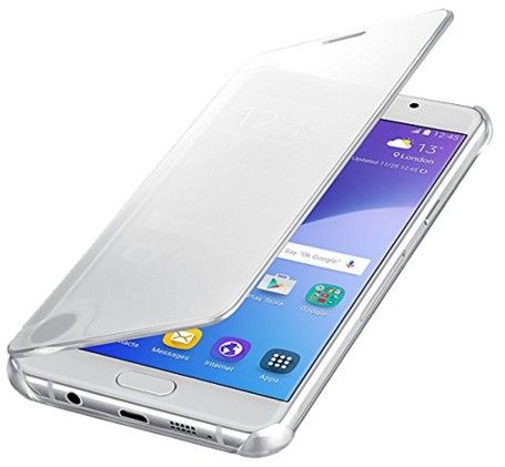 Samsung Clear View Cover Galaxy A5 (2016) - Zilver
