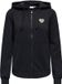 ONLY Meisjes Trui ONLJO L/S DETAIL ZIP STRING HOOD CS SWT - Zwart - Maat M