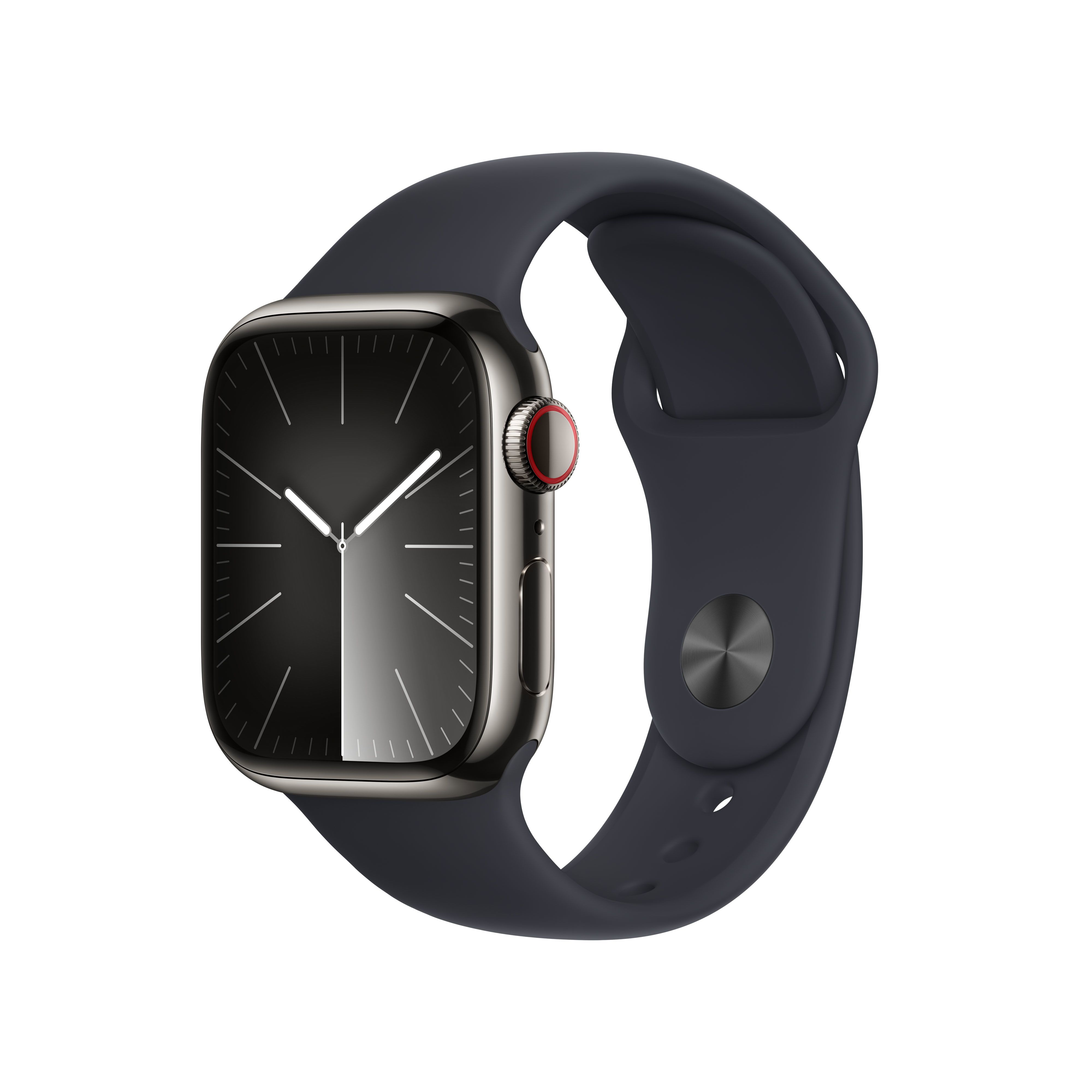 Apple Watch Series 9 41mm Graphite Stainless Steel GPS + Cellular Smartwatch