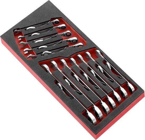 Facom sls mod foam 12 ringsteekratelsleutel 8-19mm