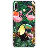 Y6 2019 Tropical Toucan Bedrukt siliconen hoesje