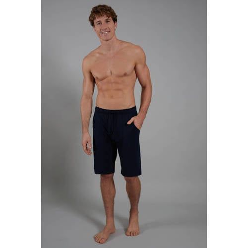 Ceceba +size pyjamashort donkerblauw
