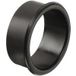 Häfele H3608 Anneau de ventilation encastré rond en plastique avec bord de couverture, Ø 38 mm - Noir