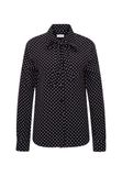 SEIDENSTICKER Chemisier 'The Statement Prints' noir / blanc