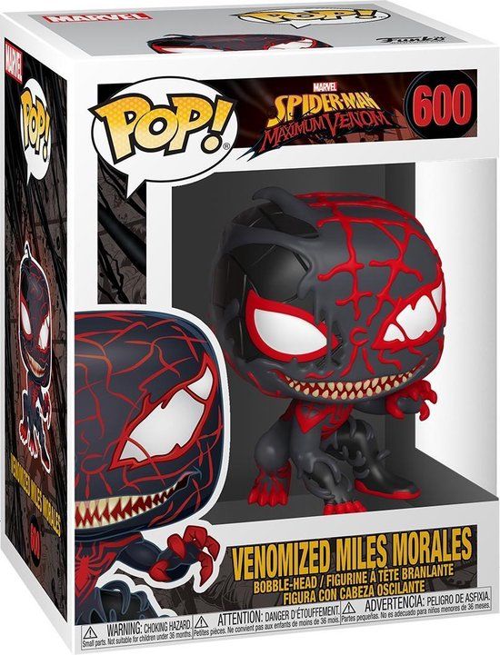 Funko Pop! Marvel: Spider-Man Maximum Venom - Venomized Miles Morales