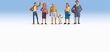 Noch Model Railway Scale H0 Figurines Multicolor Plastic 4007246154784