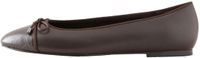 Next - Dames - Forever Comfort® ballerina's met ronde neus - Bruin