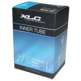 XLC Uniseks fietsbinnenband voor volwassenen, 27,5 x 2,10/2,35 52/58-584 SV 48 mm VT-S27, zwart, één maat
