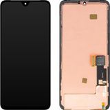 Google Pixel 8 Écran avec écran tactile MP compatible avec Google Pixel 8, avec cadre, version OLED, Noir
