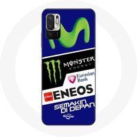 Maniacase Etui voor Xiaomi Redmi Note 10 5G Monster Energy Yamaha Eneos
