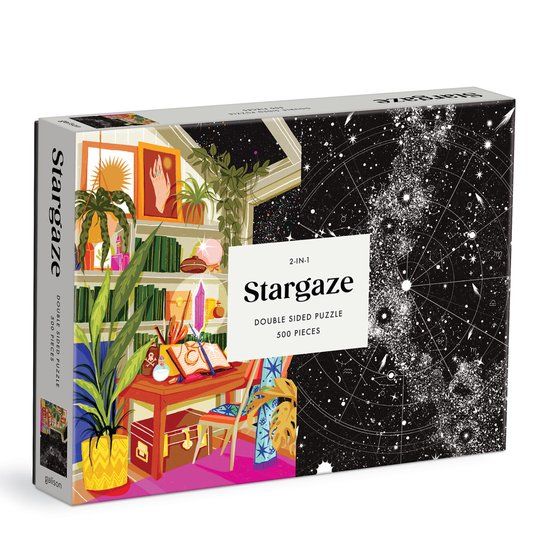 Galison Stargaze 500 Piece Double Sided Puzzle