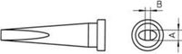 Weller LT-L Soldering Tip Chisel Shape, Long Soldering Tip Size 2 mm Content: 1 piece(s)