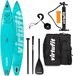 Virtufit Supboard Racer 381 - Turquoise - Inflatable SUP Board - Complete Package
