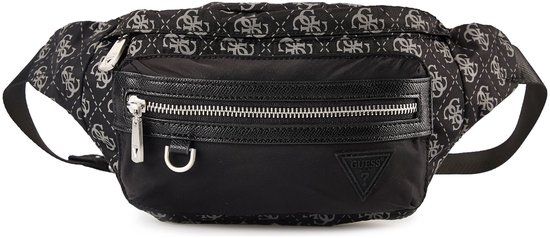 Guess Berlin Heuptas / Crossbodytas - Imitatieleer - Zwart