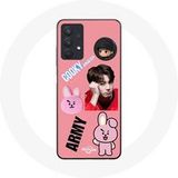 Maniacase Hoesje voor Samsung Galaxy A32 5G BTS Bangtan Boy BT21 Cooky Jungkook ARMY