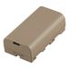 Jupio NP-F550 *ULTRA C* (USB-C input) 3350mAh - Videocamera Accu