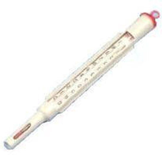 HAC Thermometer - voor melk en water - 29 cm - Wit