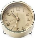 Kikkerland Mini Gold Alarm Clock 4 cm wekker