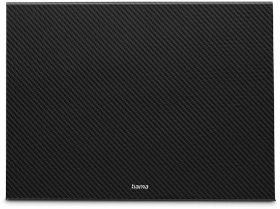 Hama Laptopstandaard Carbon, tot 47 cm (18,4"), carbon-look, zwart