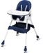 Velox Goods Chaise enfant 4-en-1 - Chaise évolutive pliable - Bleu