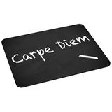 PEDEA Carpe Diem Gaming en Office muismat met vastgenaaide randen en antislip onderkant 22 x 18 cm